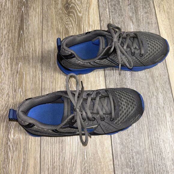 Skechers Go Walk 97650L Grey Blue Youth US Size 4.5 Athletic Sneaker Shoes - Picture 2 of 11